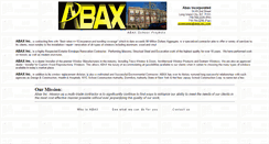 Desktop Screenshot of abax-inc.com